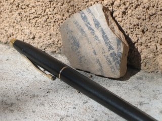 Favorite Pen & Pottery shard